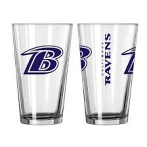 Baltimore Ravens Game Day Pint Glass
